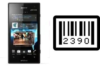 Como saber o número de série no Sony Xperia acro S