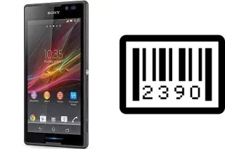 Como saber o número de série no Sony Xperia C