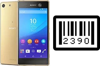 Como saber o número de série no Sony Xperia M5 Dual