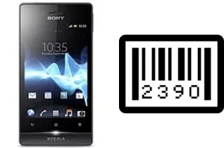 Como saber o número de série no Sony Xperia miro