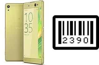 Como saber o número de série no Sony Xperia XA Ultra