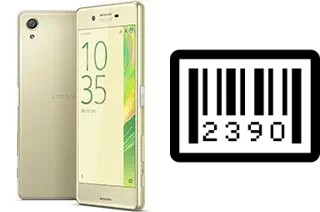 Como saber o número de série no Sony Xperia X