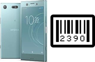 Como saber o número de série no Sony Xperia XZ1 Compact