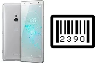 Como saber o número de série no Sony Xperia XZ2