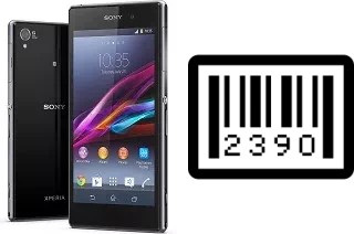 Como saber o número de série no Sony Xperia Z1