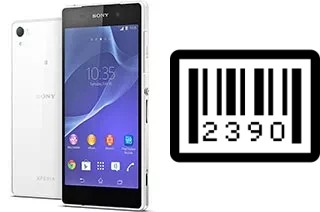 Como saber o número de série no Sony Xperia Z2