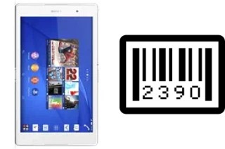 Como saber o número de série no Sony Xperia Z3 Tablet Compact