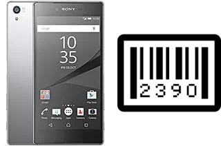 Como saber o número de série no Sony Xperia Z5 Premium Dual