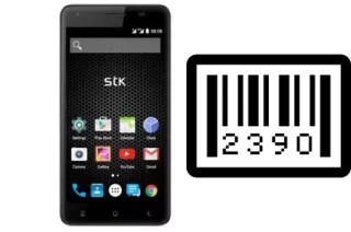 Como saber o número de série no STK Sync 5E