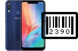 Como saber o número de série no Tecno Camon i2