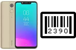 Como saber o número de série no Tecno Pouvoir 3