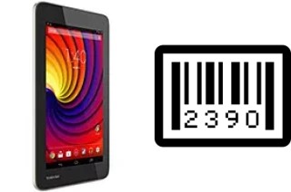 Como saber o número de série no Toshiba Excite Go