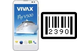 Como saber o número de série no Vivax Smart Fly V500