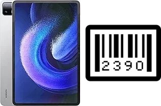 Como saber o número de série no Xiaomi Pad 6 Max 14