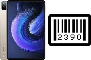 Como saber o número de série no Xiaomi Pad 6 Pro