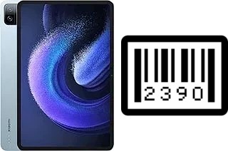 Como saber o número de série no Xiaomi Pad 6