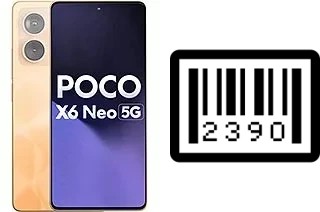 Como saber o número de série no Xiaomi Poco X6 Neo