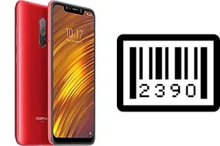 Como saber o número de série no Xiaomi Pocophone F1