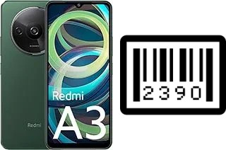 Como saber o número de série no Xiaomi Redmi A3 Pro