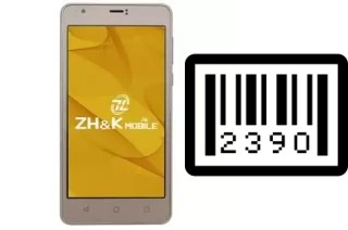 Como saber o número de série no ZH-K Mobile Spark 3