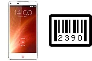 Como saber o número de série no ZTE nubia Z5S