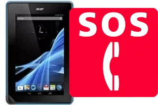 Chamadas de emergência no Acer Iconia Tab B1-A71