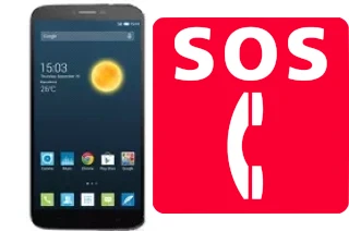 Chamadas de emergência no alcatel Hero 2