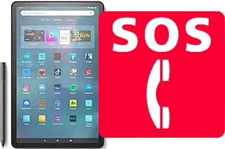 Chamadas de emergência no Amazon Fire Max 11