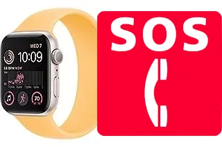 Chamadas de emergência no Apple Watch SE (2022)