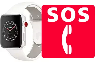 Chamadas de emergência no Apple Watch Edition Series 3