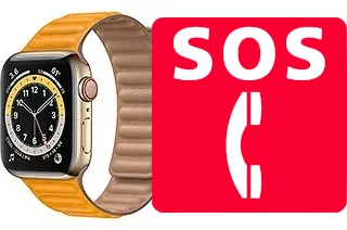 Chamadas de emergência no Apple Watch Series 6