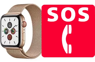 Chamadas de emergência no Apple Watch Series 5