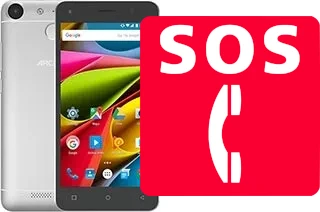 Chamadas de emergência no Archos 50b Cobalt