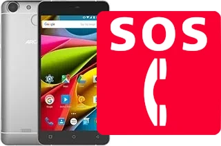 Chamadas de emergência no Archos 55b Cobalt