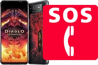 Chamadas de emergência no Asus ROG Phone 6 Diablo Immortal Edition