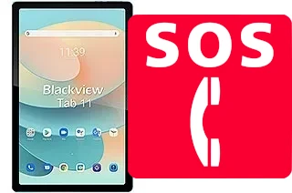Chamadas de emergência no Blackview Tab 11