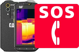 Chamadas de emergência no Cat S60