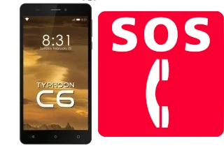 Chamadas de emergência no Cloud Mobile Typhoon C6