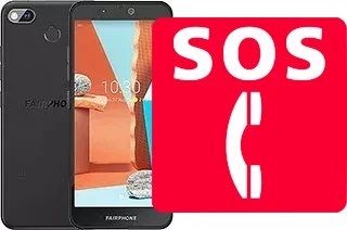 Chamadas de emergência no Fairphone 3+