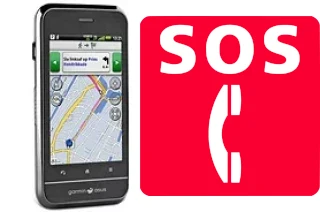 Chamadas de emergência no Garmin-Asus A10