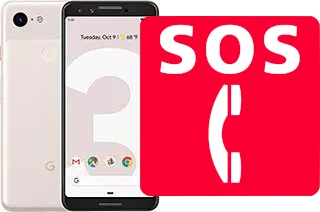 Chamadas de emergência no Google Pixel 3