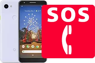 Chamadas de emergência no Google Pixel 3a XL