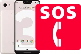 Chamadas de emergência no Google Pixel 3 XL