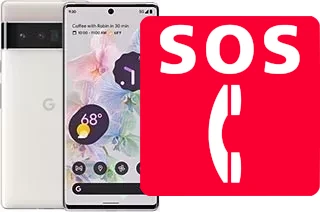 Chamadas de emergência no Google Pixel 6 Pro