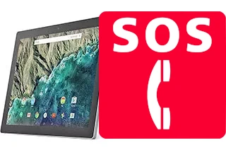 Chamadas de emergência no Google Pixel C