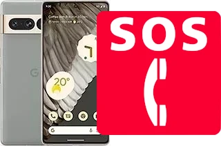 Chamadas de emergência no Google Pixel 7 Pro