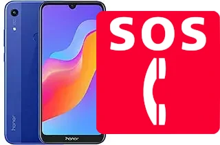 Chamadas de emergência no Honor 8A 2020