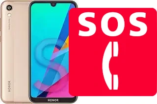 Chamadas de emergência no Honor 8S