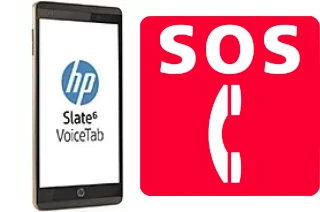 Chamadas de emergência no HP Slate6 VoiceTab