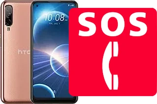 Chamadas de emergência no HTC Desire 22 Pro